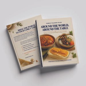 Around the World, Around the Table international recipes cookbook cover