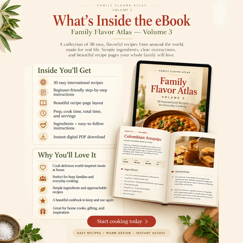 Family Flavor Atlas Volume 3 – International Family Cookbook - Image 3