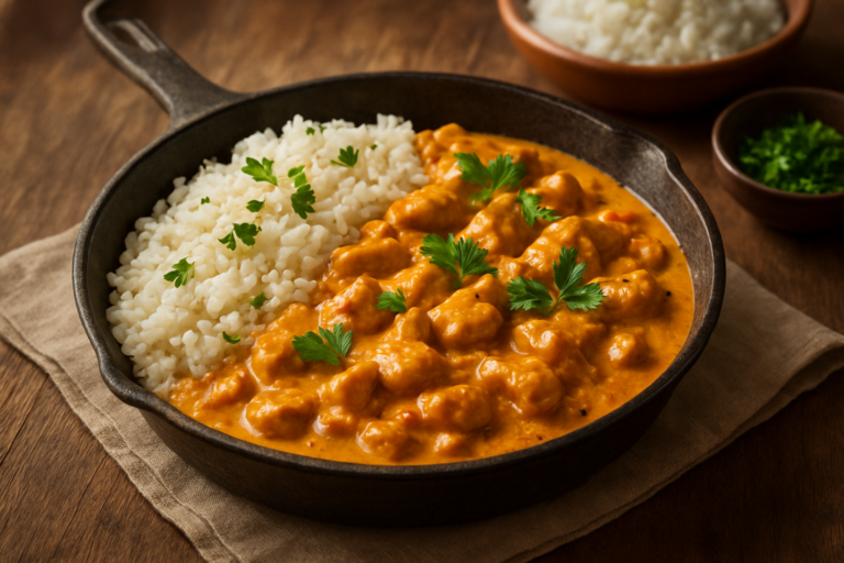Easy Brazilian Chicken Stroganoff for Family Dinner