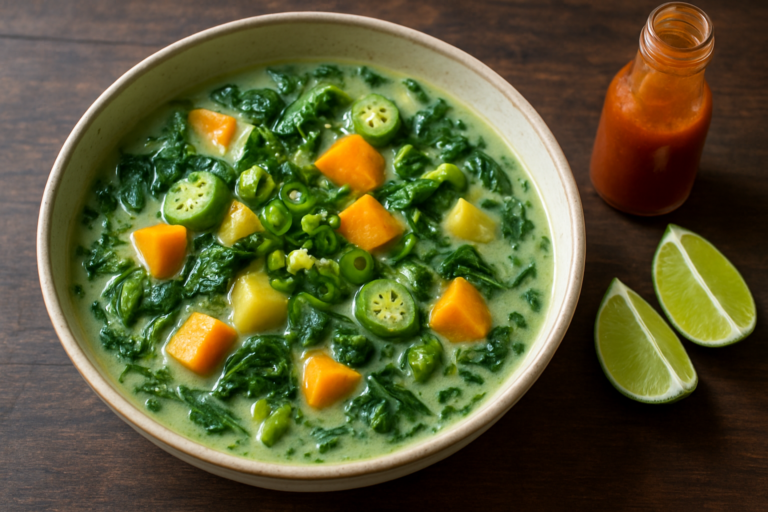 easy caribbean callaloo soup recipe: Quick Spinach Soup for Beginners