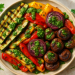 easy chimichurri grilled vegetables recipe: Simple Argentine Side Dish
