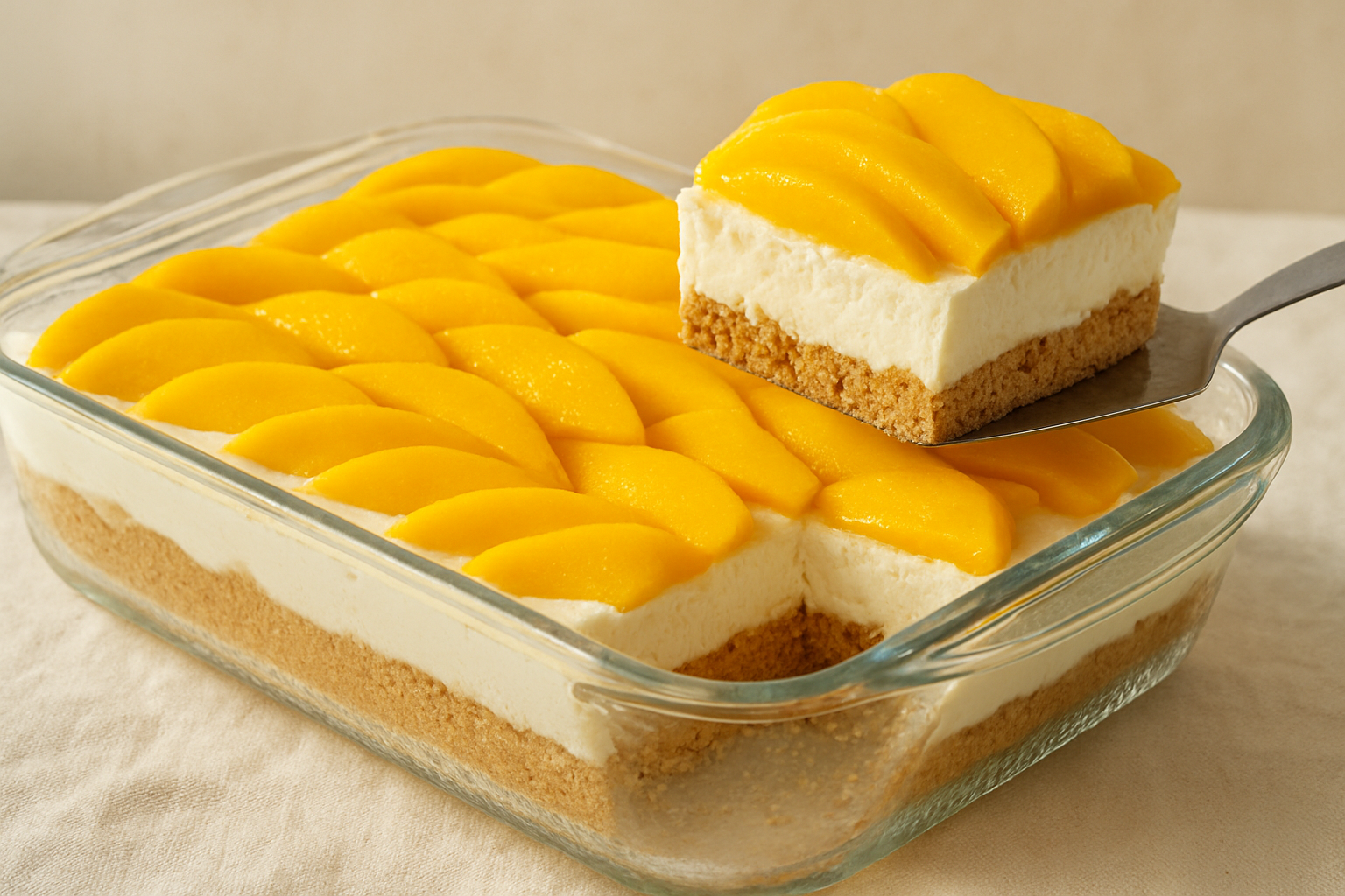 easy filipino mango float recipe: A No-Bake Family Dessert