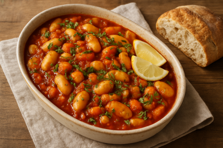 Simple easy greek gigantes plaki recipe for Family Dinners