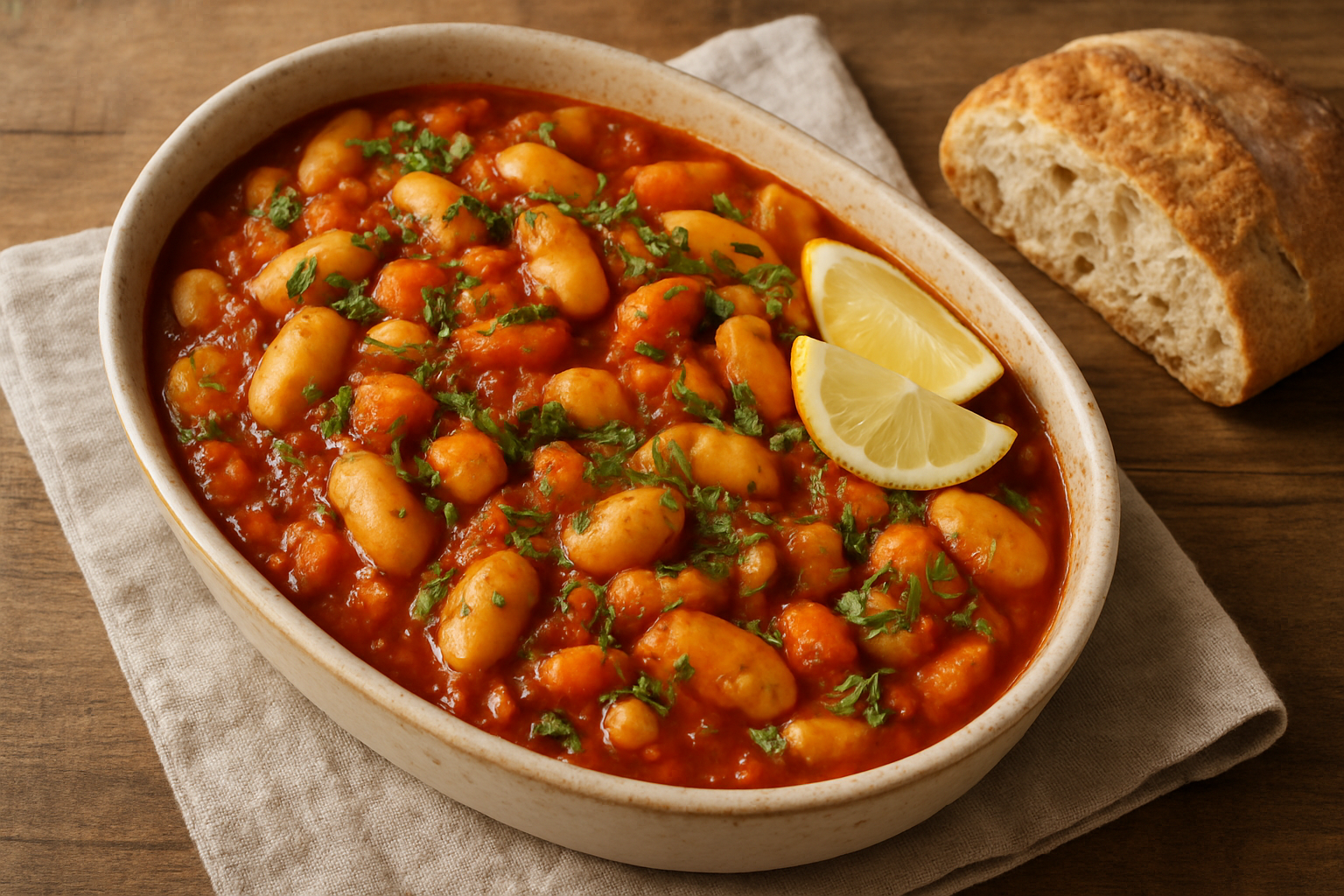 Simple easy greek gigantes plaki recipe for Family Dinners