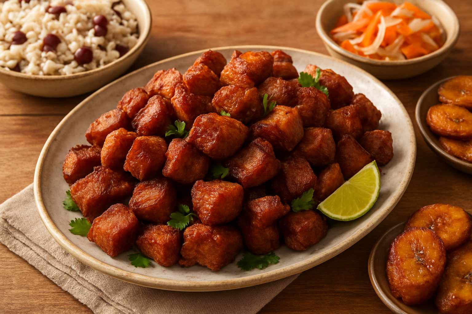 Easy Haitian Griot Recipe: Quick Marinated Fried Pork for Family Dinner