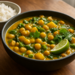 easy jamaican curry chickpea stew recipe for Busy Vegan Families