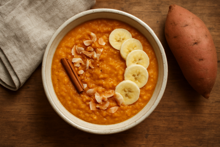 easy jamaican sweet potato porridge recipe for a Comforting Breakfast