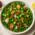 Easy Lebanese Fattoush Salad Recipe with Bright Sumac Dressing