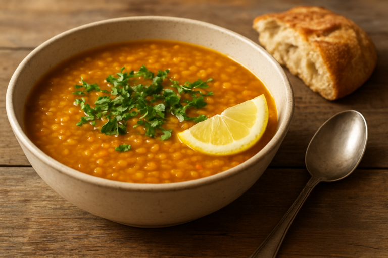 Simple Lebanese Lentil Soup for Busy Weeknights