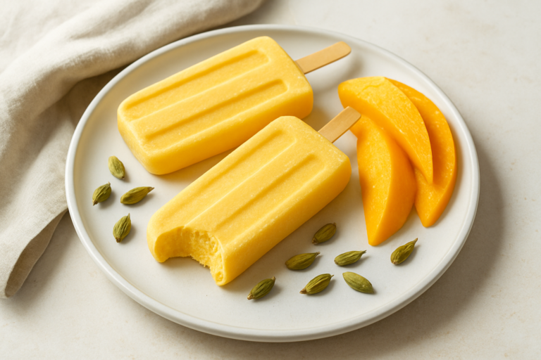 Easy Mango Lassi Popsicle Recipe for a Cool Summer Treat