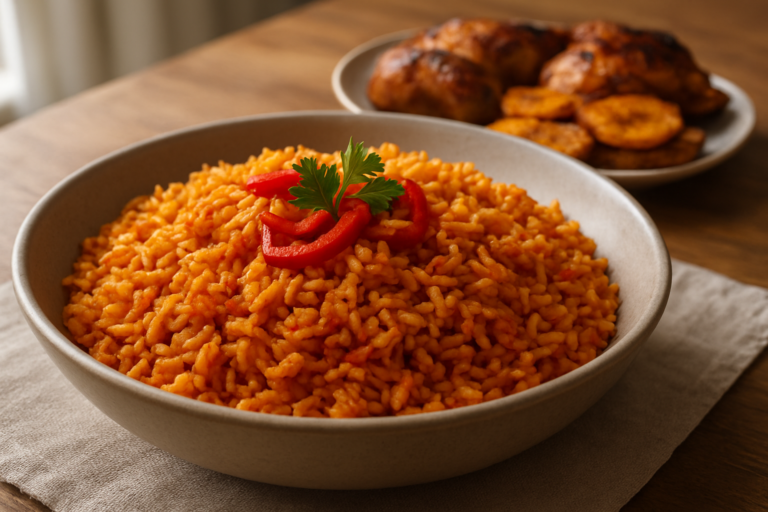 easy nigerian jollof rice recipe: Simple Nigerian Jollof Rice for Beginner Cooks