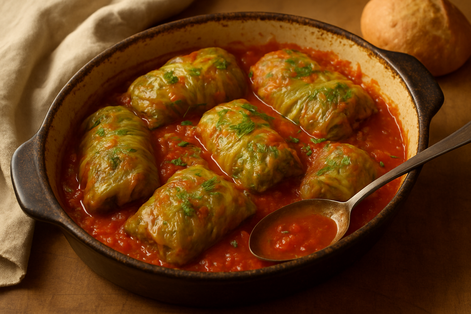 easy polish cabbage roll recipe: Simple Gołąbki Dinner