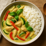 easy thai green curry chicken recipe for Busy Family Dinners