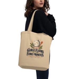 Global Flavors Family Moments Organic Cotton Tote Bag