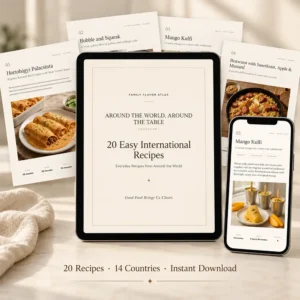 Around the World, Around the Table — Collection I | 20 Easy International Recipes