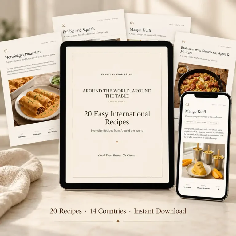 Around the World, Around the Table — Collection I | 20 Easy International Recipes