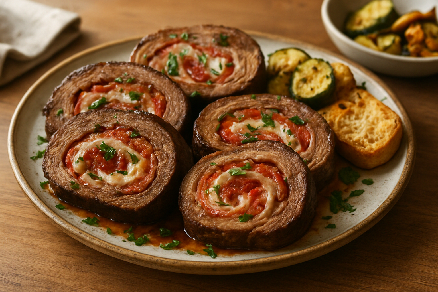 Easy Argentine Matambre a la Pizza Recipe: Stuffed Flank Steak for Dinner