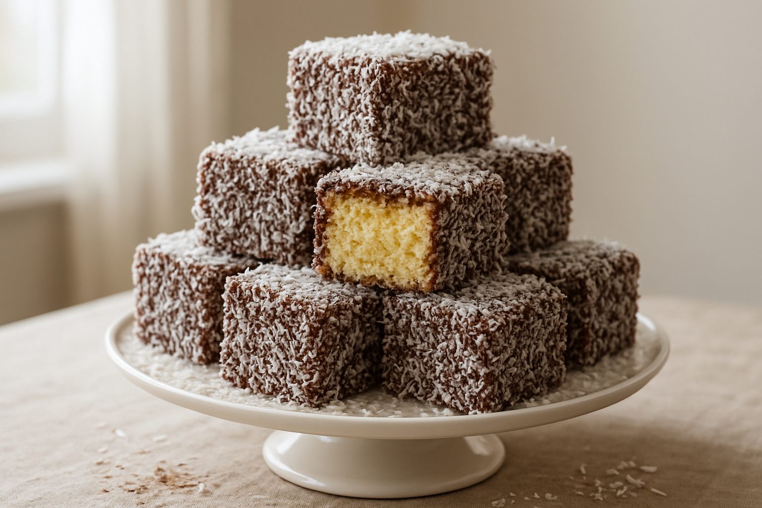 Easy Australian Lamington Cake Recipe: Beginner-Friendly Squares