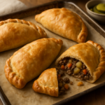 Easy British Cornish Pasty Recipe with Ground Beef and Vegetables