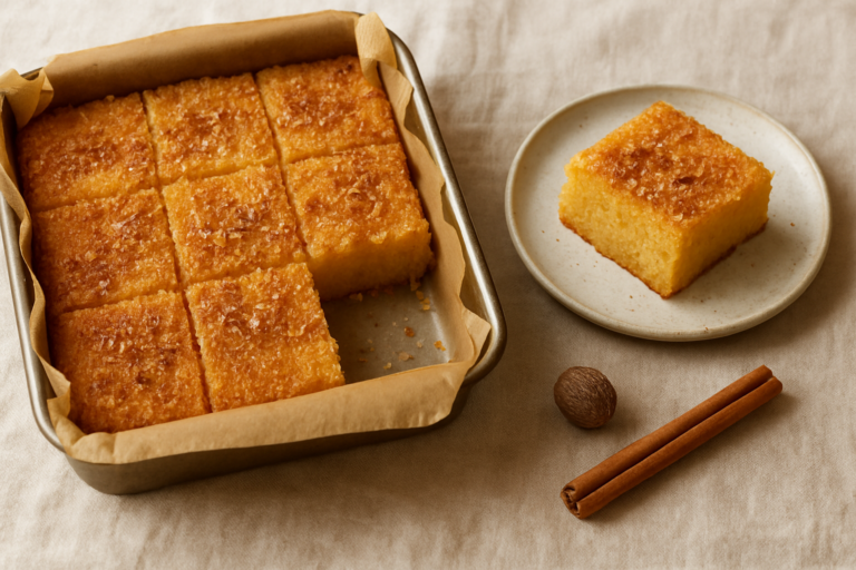 Easy Caribbean Cassava Pone Recipe: Spiced Coconut and Cassava Cake
