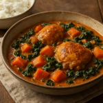 easy ghanaian groundnut stew recipe with Chicken for Family Dinner
