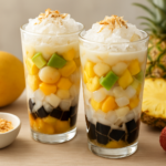 Es Campur recipe, Indonesian mixed ice fruit dessert