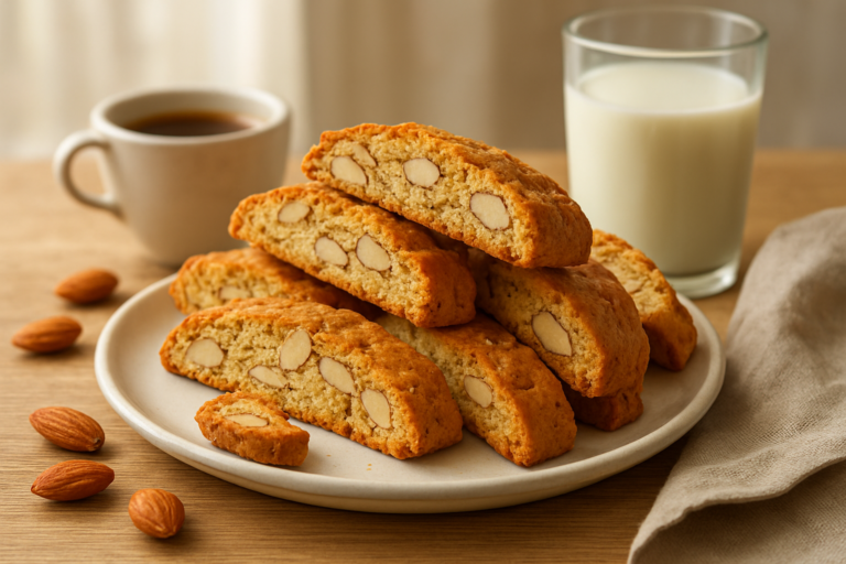 Easy Italian Almond Biscotti Recipe for Crunchy Family Cookies