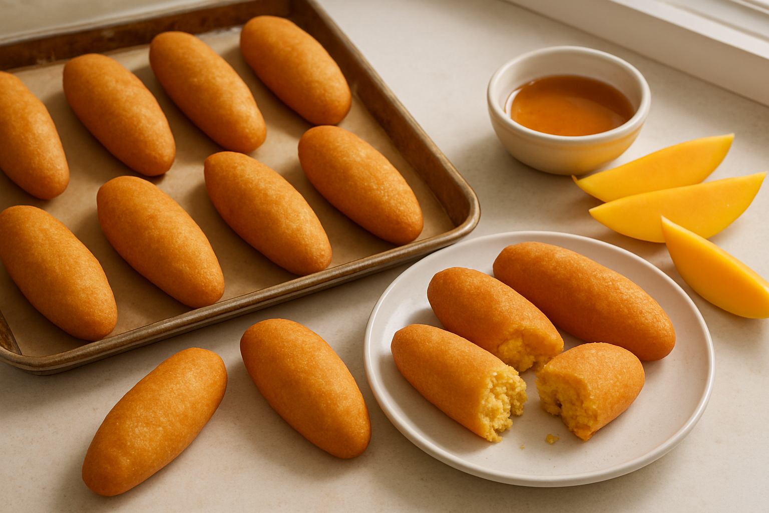 Easy Jamaican Festival Baked Treats Recipe for Sweet Family Snacks