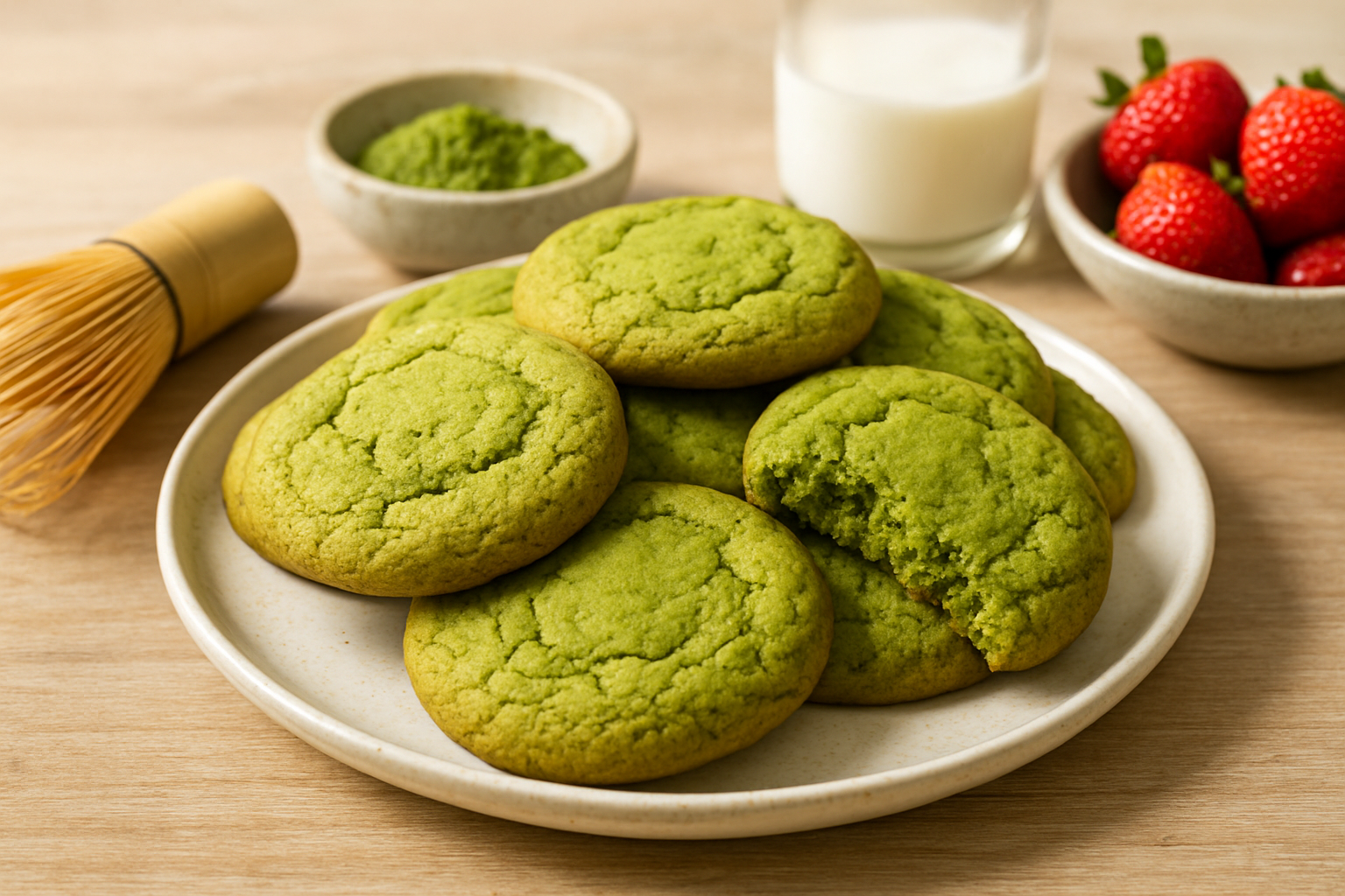 Easy Japanese Matcha Cookies Recipe for Buttery Family Treats