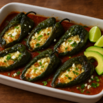 Easy Mexican Chiles Rellenos Recipe with a Quick Cheese Filling
