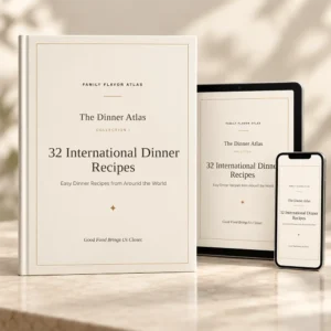 International dinner recipes ebook The Dinner Atlas by Family Flavor Atlas