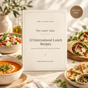 The Lunch Atlas Collection I international lunch recipes ebook